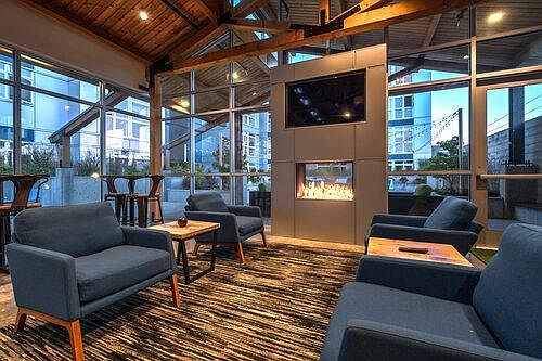 Hangar Lounge Sitting Area