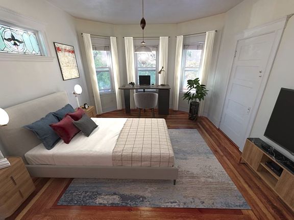 Front Bedroom virtually staged