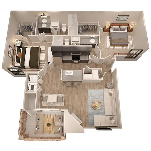 Floor plan Parkside Mason