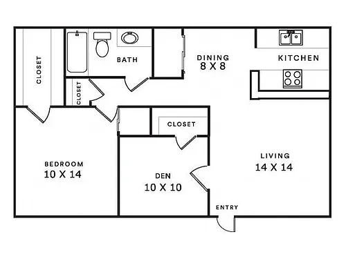 Floor plan B-1