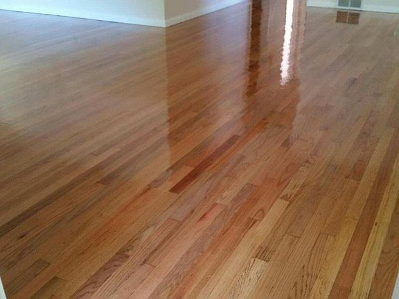 Newly Refinished Hard Wood Floors