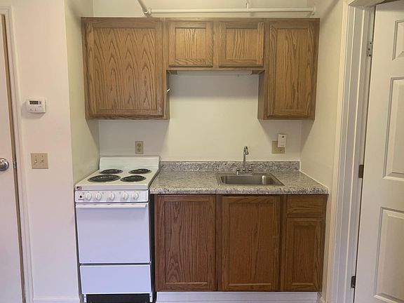 New counter top, sink and stove in the unit.