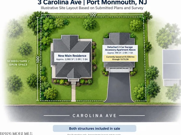 3 Carolina Avenue, Port Monmouth, NJ 07758