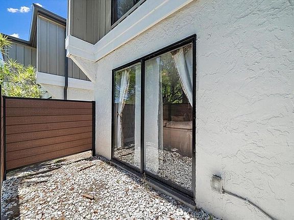 Front fence with area for potted plants