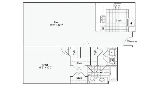 Floor plan A111