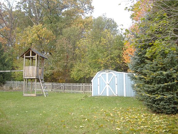 backyard and shed