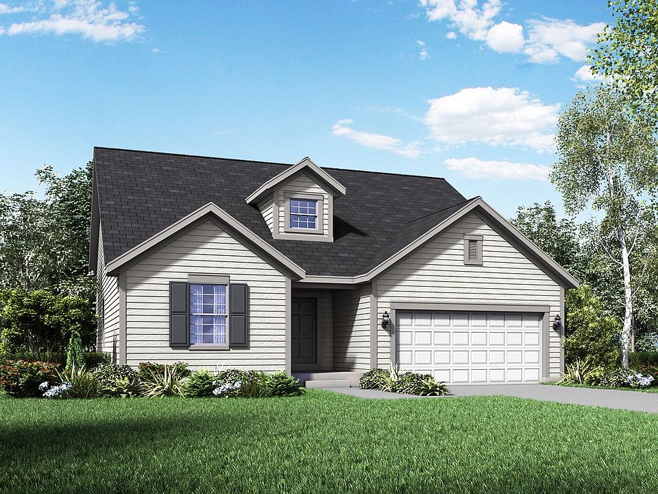 Cape May Colonial exterior elevation rendering by William Ryan Homes