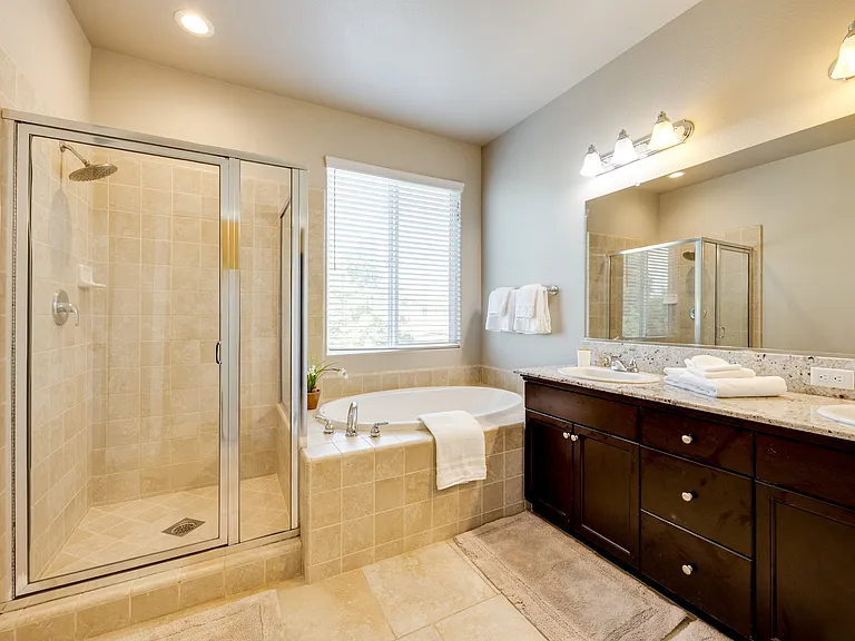 Master bathroom