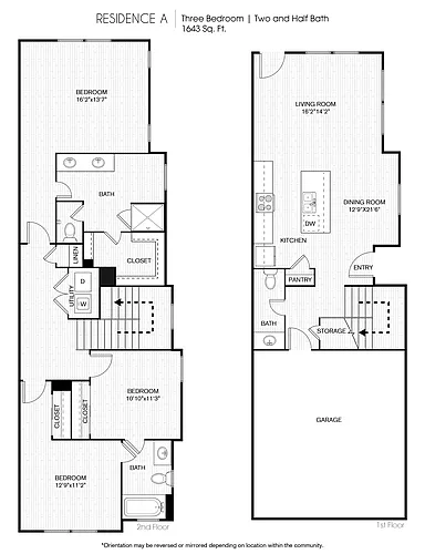 Floor plan A