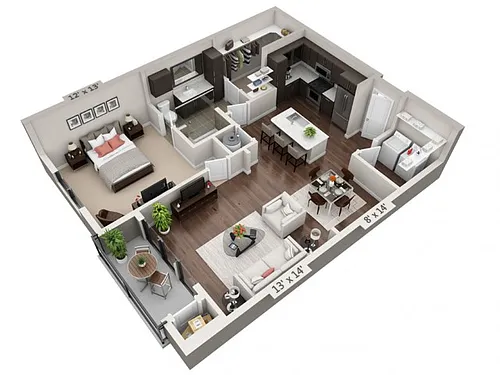 Floor plan Dulles