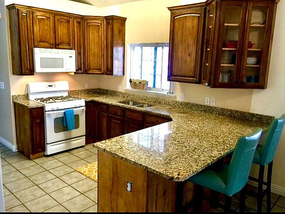 New granite, new tile