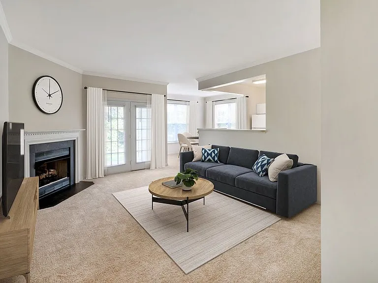 Classic Package I living room with carpet