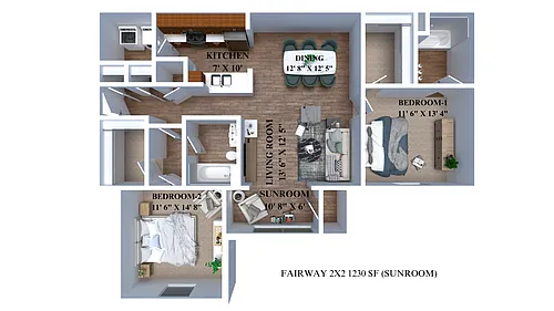 Floor plan The Fairway