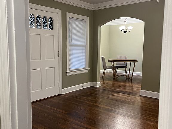 Dinning room view from hall way through living room.