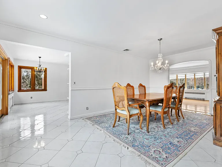Formal dining room.