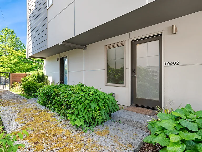 Backdoor entrance.