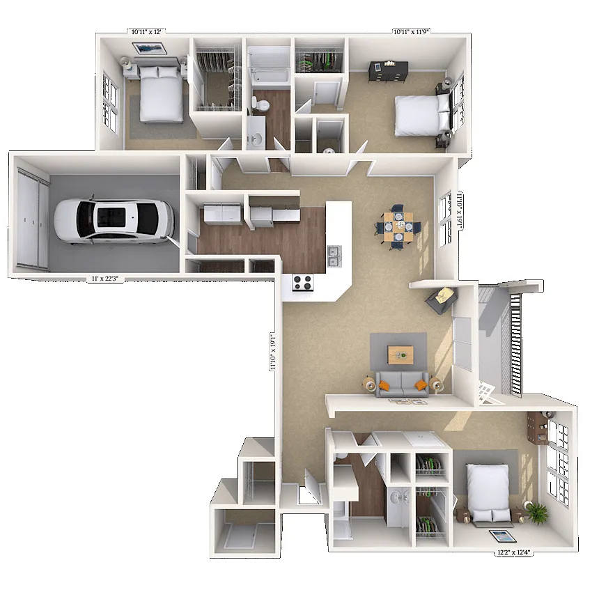 Floor plan Balmoral