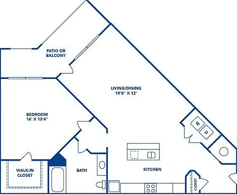 1 Bedroom | 1 Bath | 759 SF 1 Bedroom | 1 Bath | 759 SF