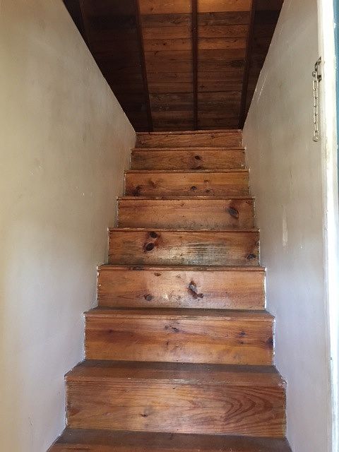 attic stairs from third bedroom