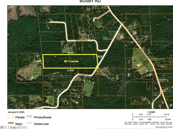 Busby Rd, Vancleave, MS 39565
