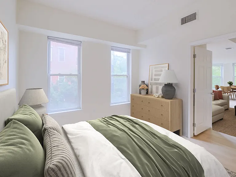 Bedroom with Hard Surface Flooring