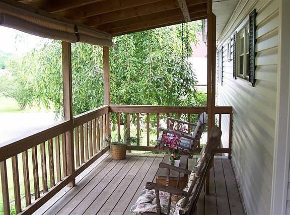 Large front porch