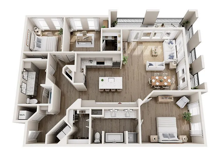 Floor plan C4