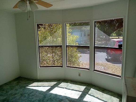 Looking out Bay window