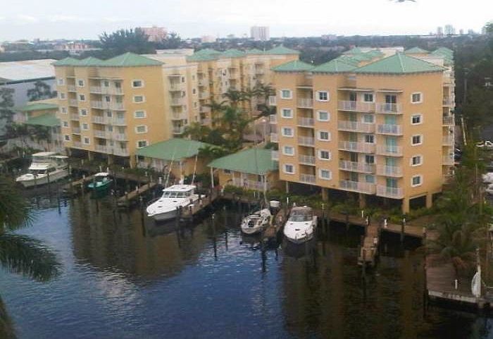 aerial view of the buildi