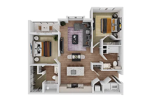 Floor plan The Luxe Premier