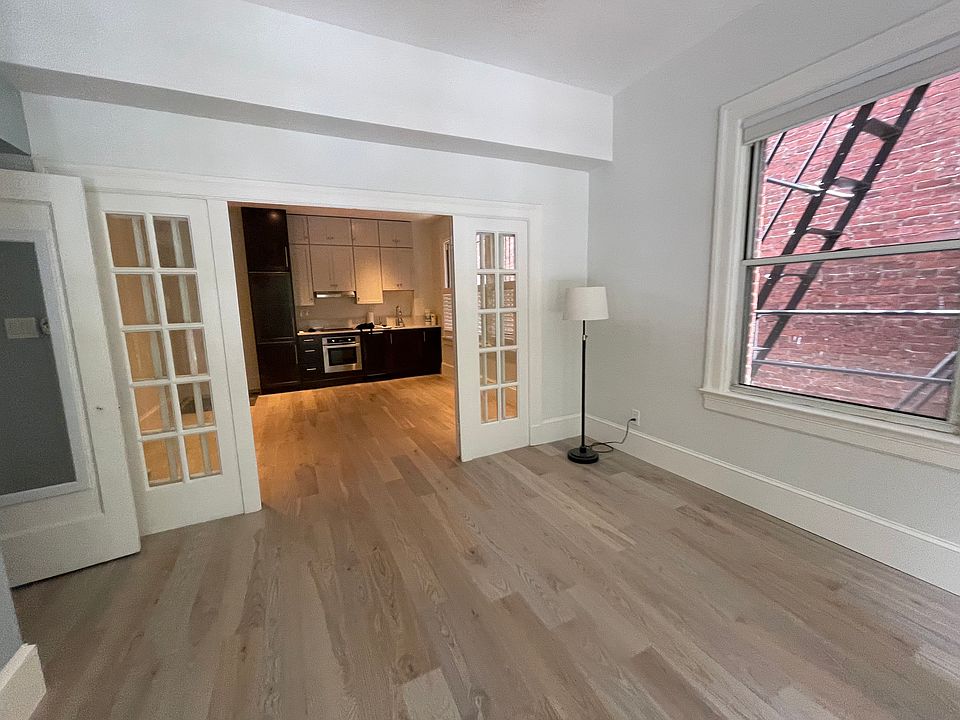 View from bedroom towards kitchen