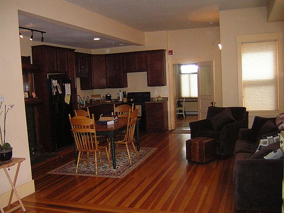 Kitchen and living area