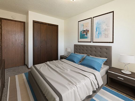 Fargo, ND Maplewood Bend Apartments | Bedroom