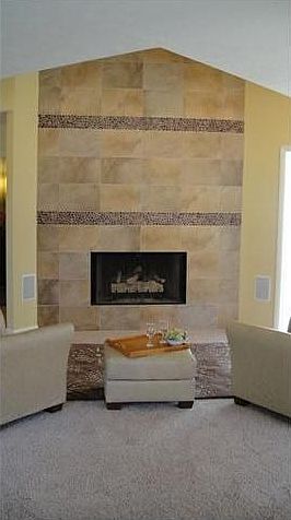Vaulted Living room