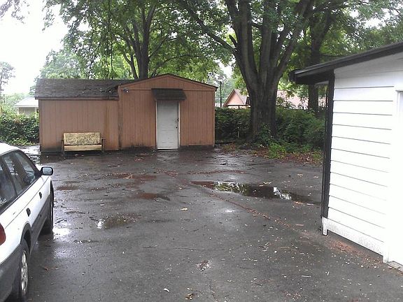 OFF STREET Parking pad in the back for several cars