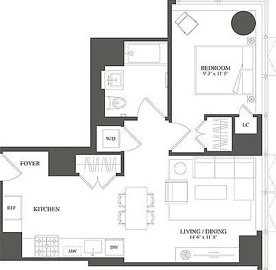 5th image of 3 Court Sq APT 5904