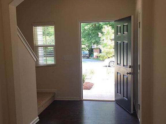 Hardwood floor at foyer