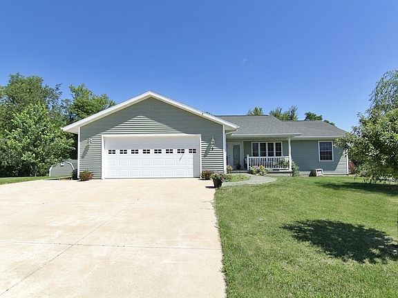 Front of House with Shed