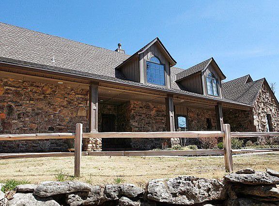 Beautiful landscaping and covered patio