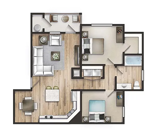 Floor plan The Ashley