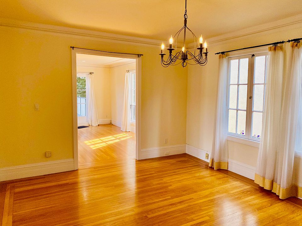 Dining room facing living room