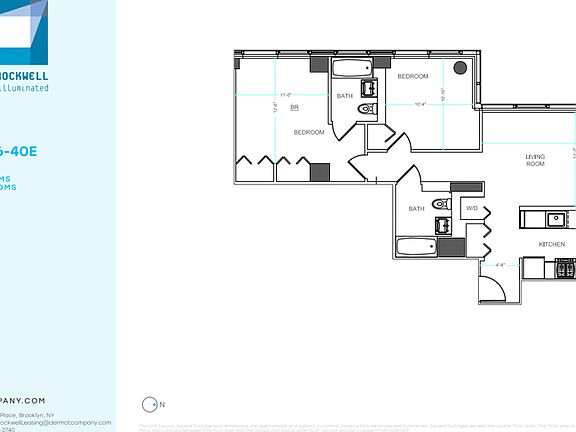 2nd image of 66 Rockwell Pl APT 36E