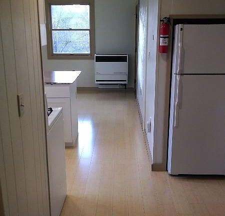 view of front of apt from bedroom