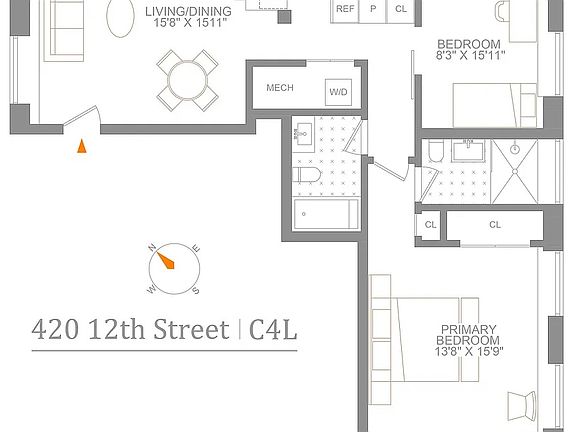 2nd image of 420 12th St APT C4l