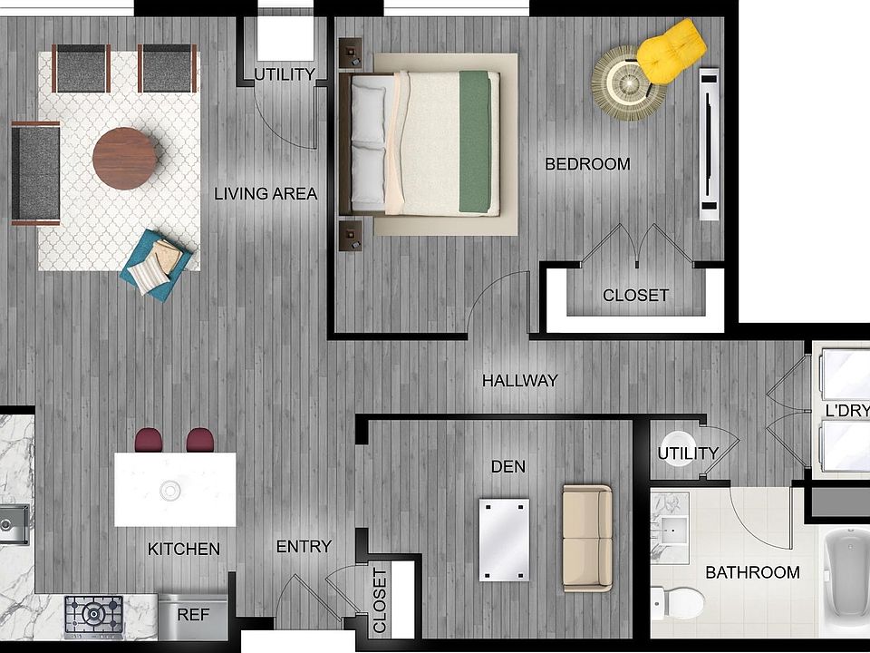 2nd image of 1025 Raritan Rd #207