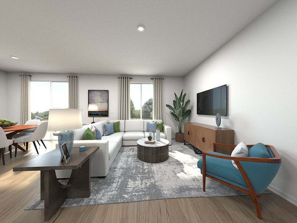 Rendering of the Gardenia Living Room