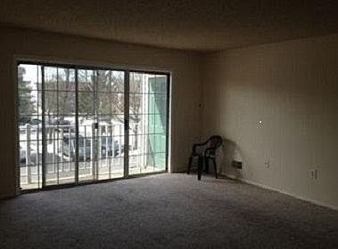 family room with balcony