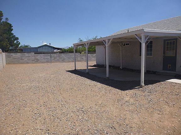 Side with covered Patio