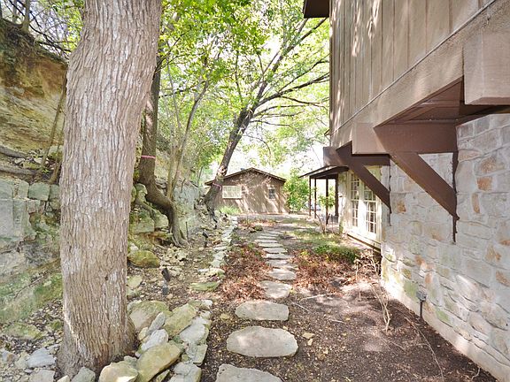 passage from front to side of house to pool, also has established grass now