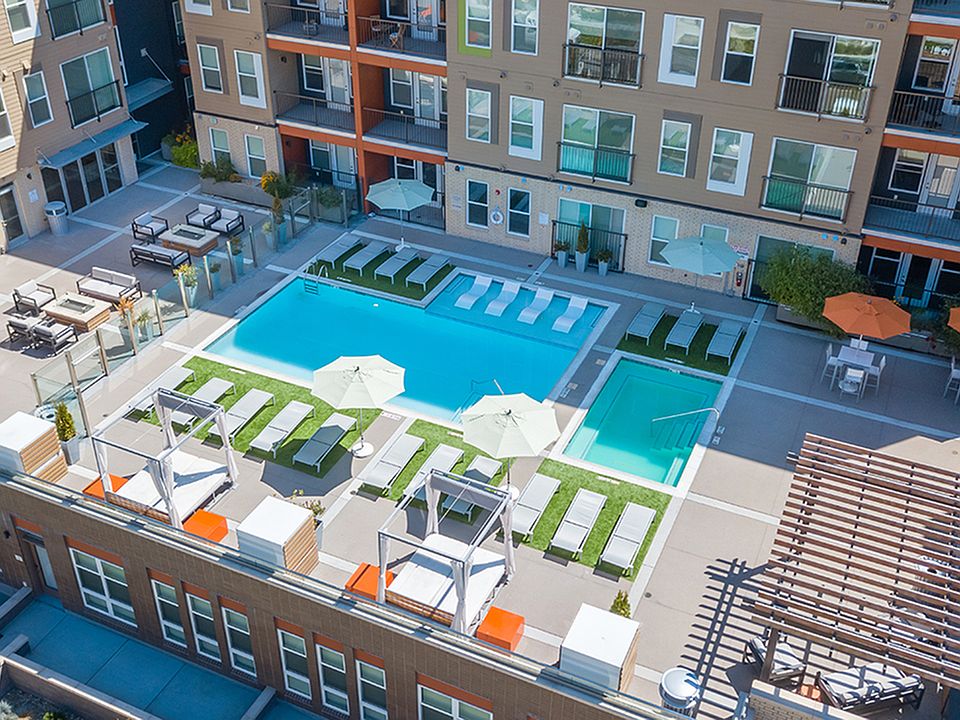 Lounge and socialize on our rooftop pool